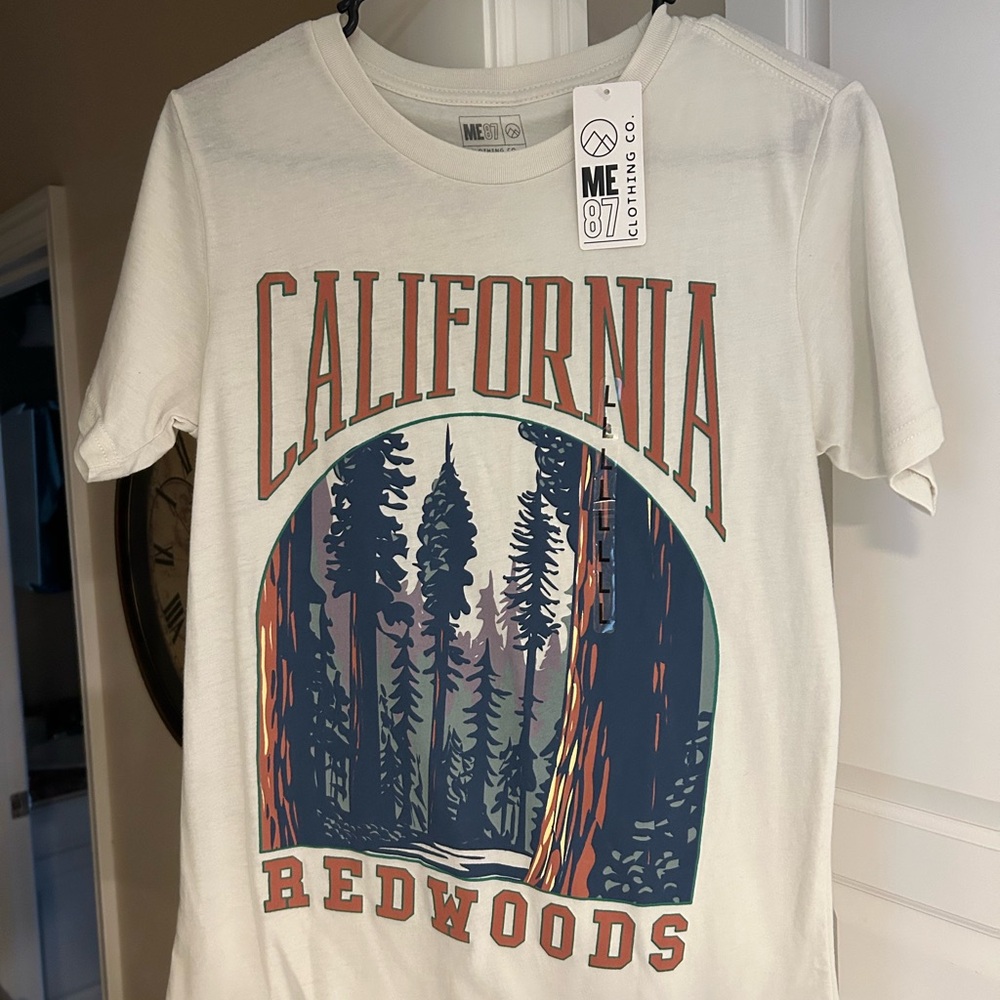 California Redwoods Kids T-Shirt - Cream